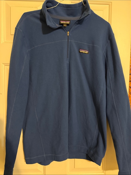 Patagonia Other - Medium Patagonia Men's Quarter-Zip Fleece Pullover - royal Blue
